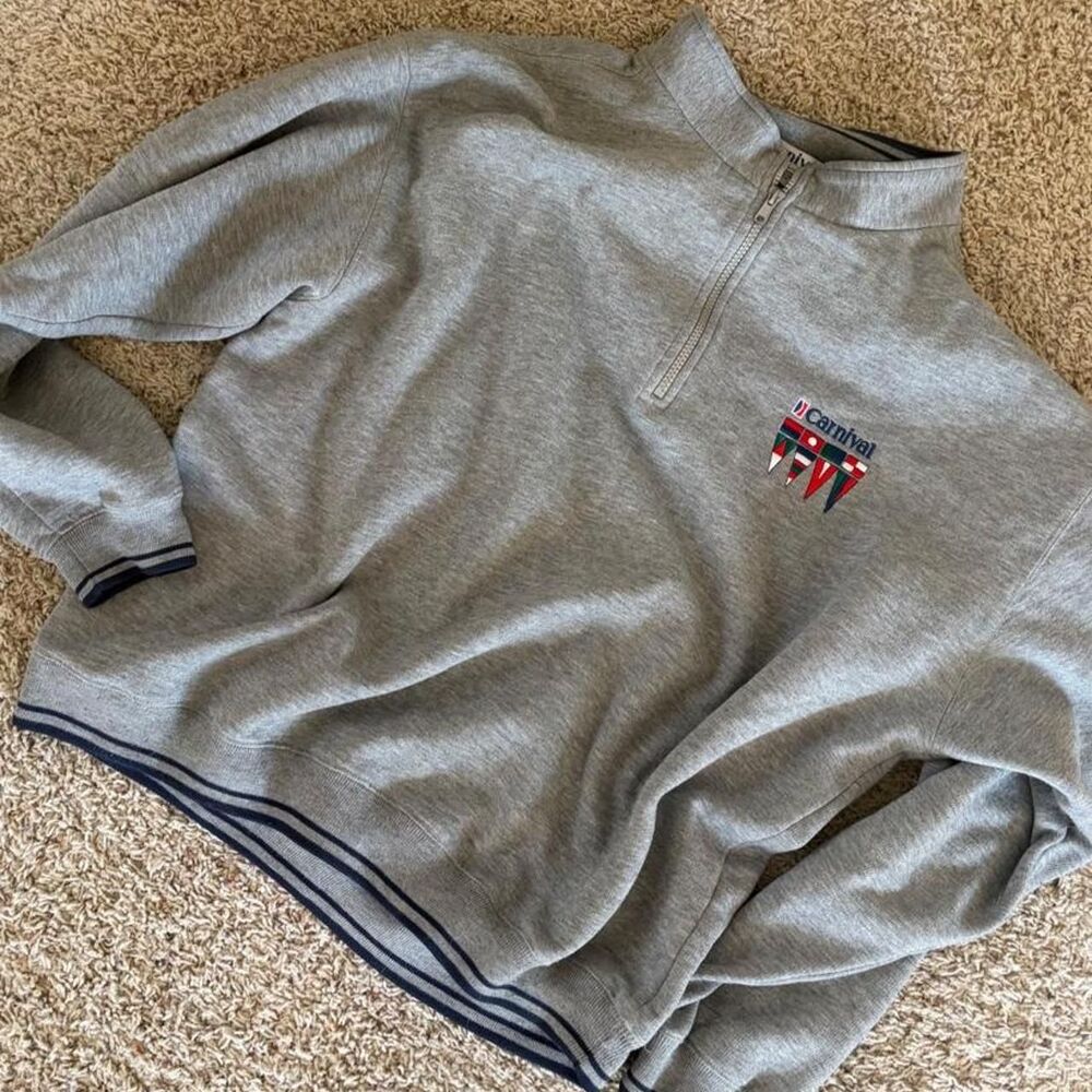Carnival-store Men's Grey Sweatshirt